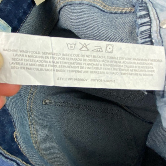 California Vintage Stretch Flare Blue Jeans Juniors 11/30 -NWT - Picture 12 of 14